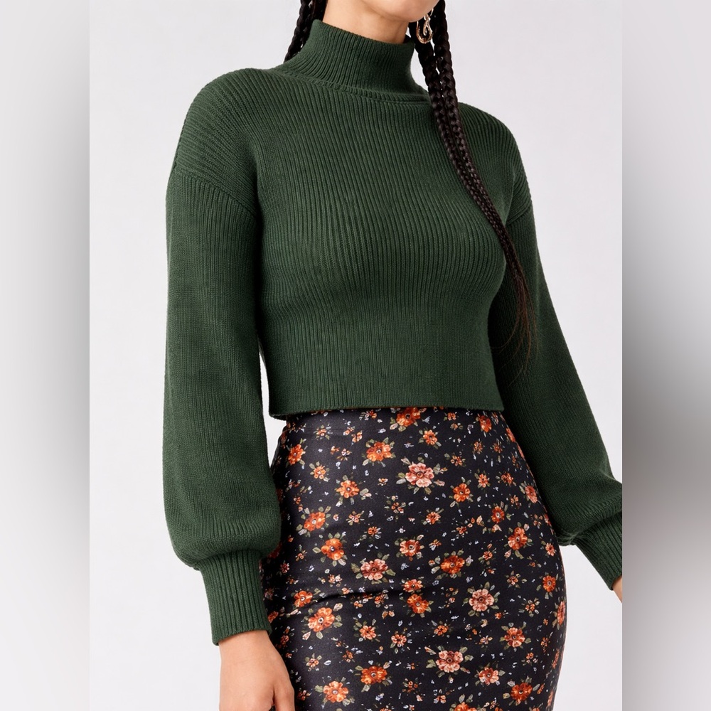 NWT Blue Rain Knit Sweater